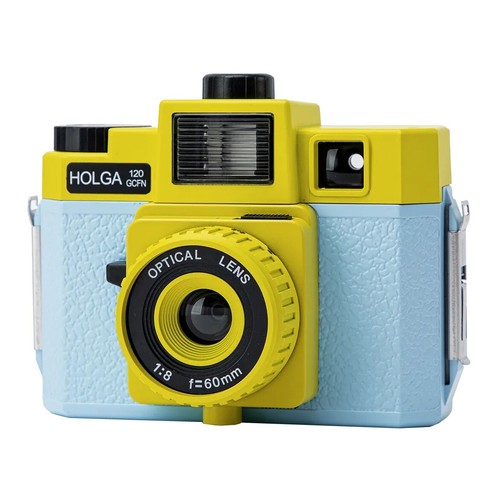 Holga 120gcfn blue yellow - 120gcfn,