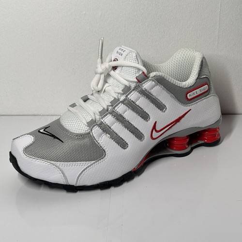 Nike shox white metallic - white,