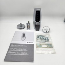 Kaba Simplex 7102-7108 Mechanical Push Button Combination Deadbolt Lock - NEW