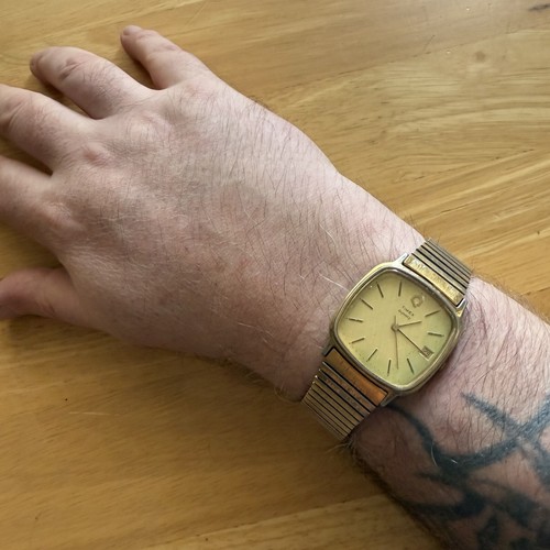 Vintage timex quartz gold - vintage, q