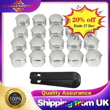 20x 17MM ALLOY WHEEL NUT BOLT