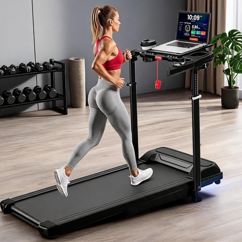 Folding treadmill for home - folding,