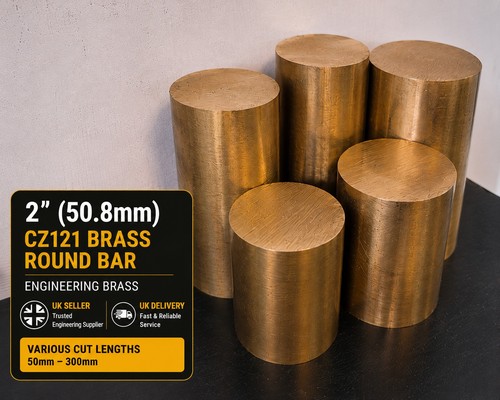 Cz121 brass round - (50.8mm),