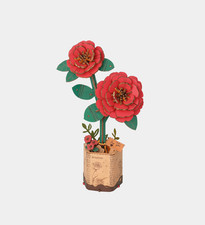 Rowood Red Camellia Wooden