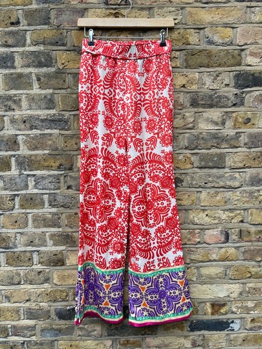 Zara wide leg boho palazzo - zara,