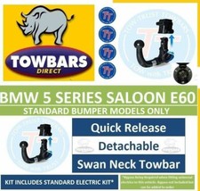 Detachable Swan Neck Towbar