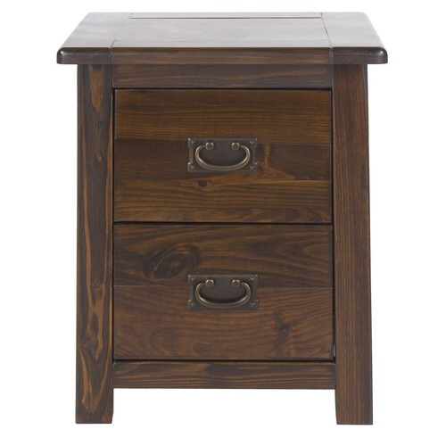 Bedside table drawer pine - 1/2,