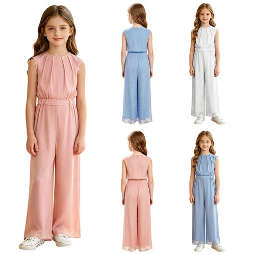 Girls overall wide leg - overall, wide-leg