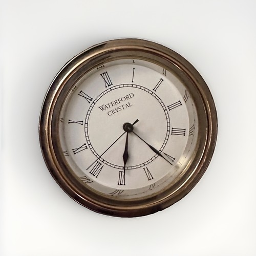 Waterford crystal clock - crystal,
