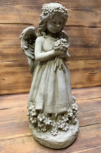Stone garden large winged - stone,