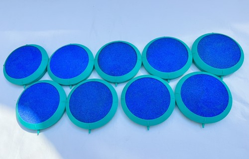 Plate round bubble - 9, 4"
