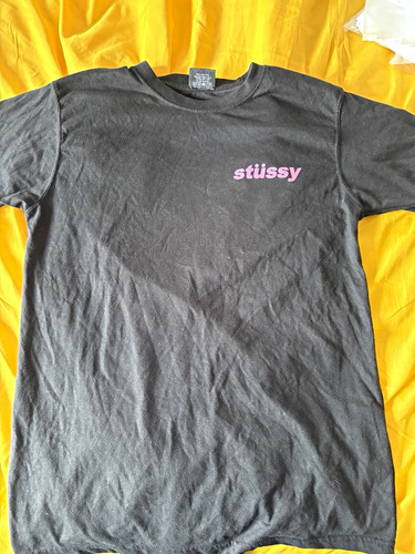 Stussy black graphic print - graphic,