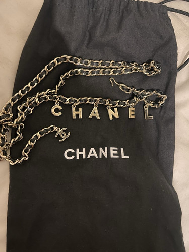 Chanel gold tone black - chanel,