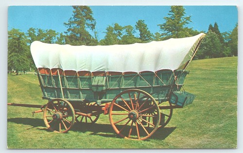 Postcard 1755 conestoga wagon - 1755,