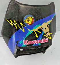 KAWASAKI KLX 650 C UPPER COWL MASK USED GENUINE LOOK MY PICTURES PLEASE