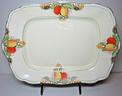 Platter art deco - 13",