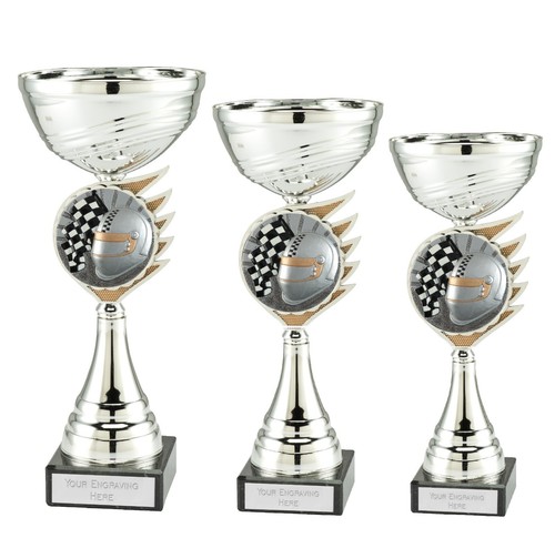 Personalised silver motorsport - personalised,