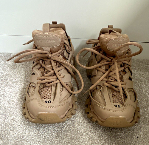 Balenciaga track beige - balenciaga, lace-up