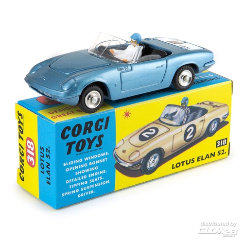 Corgi 318 lotus elan - 318, 2