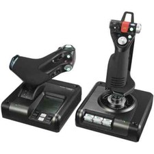 Logitech G Saitek X52 Pro Flight Control System Flight Simulator Joystick H.O.T.A.S