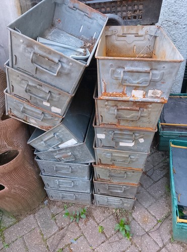 Industrial galvanised tote - industrial,