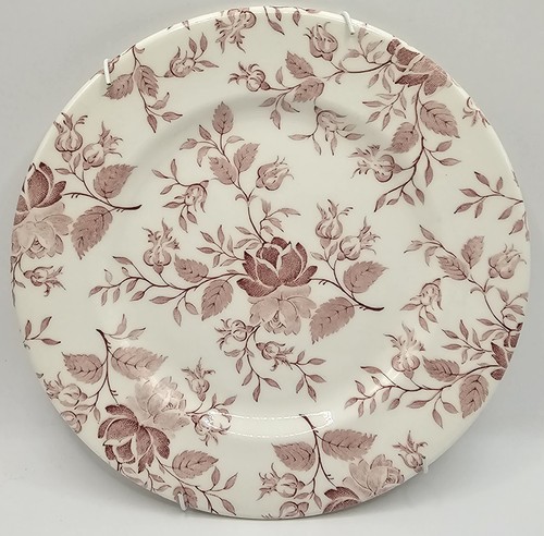 English ironstone plates - (5),