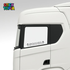 Scania Griffin Vabis Side Window Decals x2 Pair Decal Stickers Truck Van