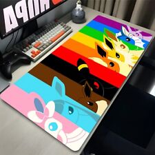 Pokémon Eevee Mouse Pad Laptop Gaming Rubber Desk Mat Multiple Choice Size & Art
