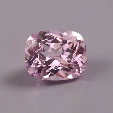 7.10 Ct Natural Ceylon Padparadscha Sapphire Cushion Cut Loose Gemstone 12x10 MM