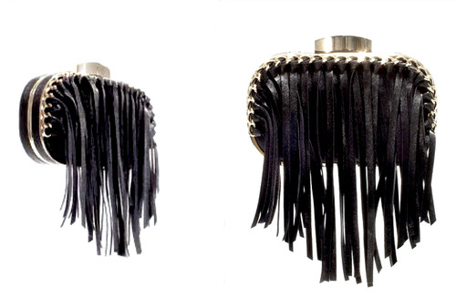 Zara black faux leather - faux,