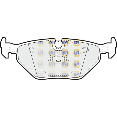 Brake pads set for rover - set,