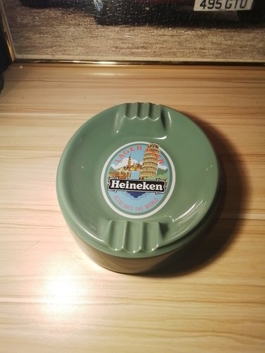 Vintage heineken green ceramic - green,
