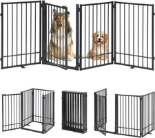 Metal Freestanding Dog Gate