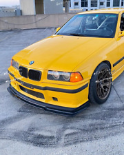 BMW E36 M3 FRONT Lip Spoiler splitter ABS Plastic fits 2dr 4dr