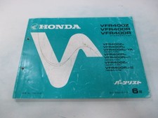 Honda VFR400Z R SE Parts List