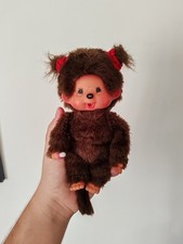 Monchhichi Sekiguchi Thumb Suck Monkey Soft Toy Vintage 8" rare good condition