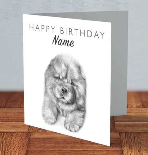 Chow dog personalised - dog,