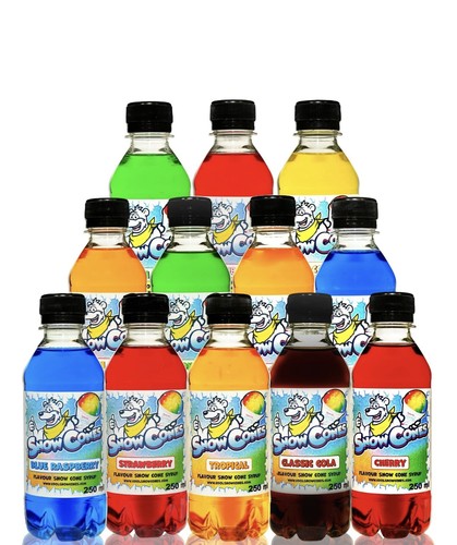 Slush puppy syrup - puppy, cone