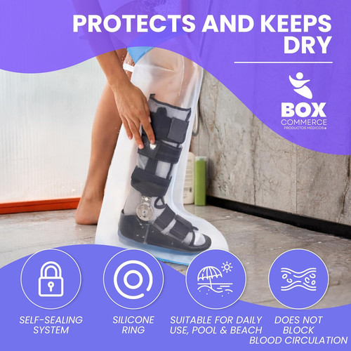 Waterproof leg cast cover - leg,