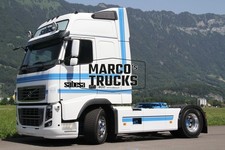 Truck Photo Volvo FH16 600 Tractor Switzerland White Sabesa 6596 Gordola 091 #k3nl