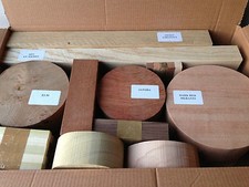 Premium Woodturning Blanks Wood Selection Box - Bowl & Square Turning Ideal Gift