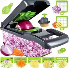 16 in 1 Vegetable Chopper Salad Fruit Mandolin Slicer Food Dicer Cutter Peeler