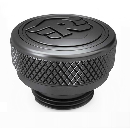 Original black oil filler cap - black,