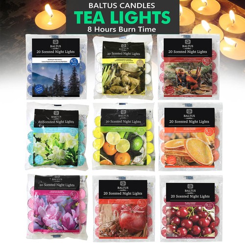 Scented tea lights pack - of, 20