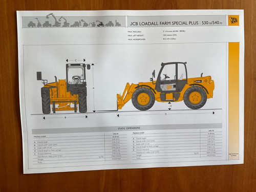 Jcb 530 540 - /, 540-70