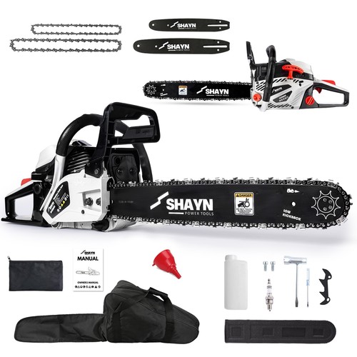 Petrol chainsaw 58cc - chainsaw,