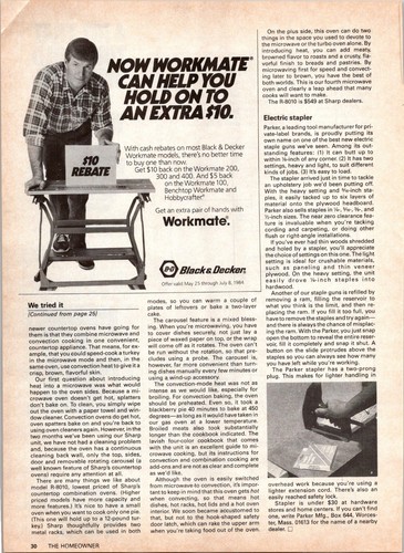 Black decker vintage print - black,