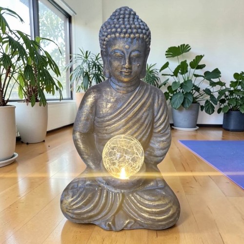 Buddha garden ornament with - garden,
