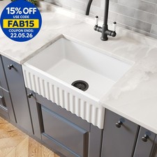 605 x 405mm Fluted Ceramic