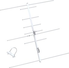 Yagi Antenna VHF UHF 2m 70cm High Gain 8 Elements GMRS Upright Radio Base Mast